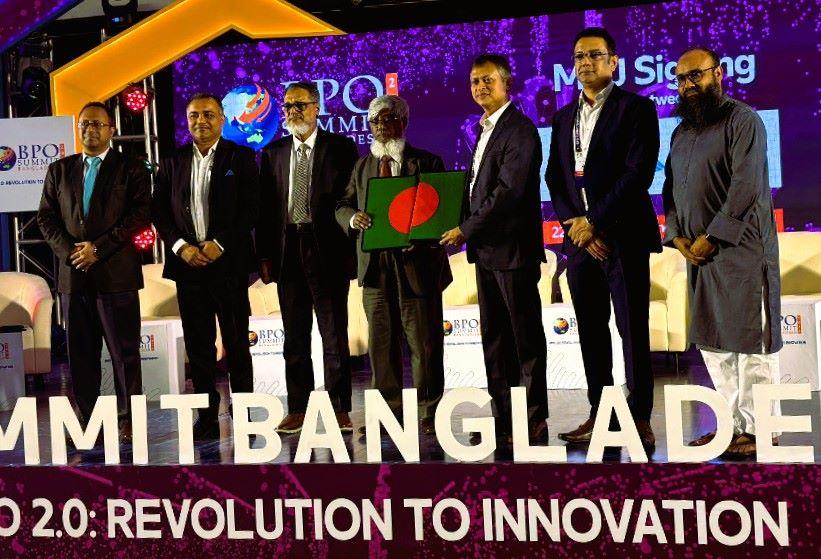 বিপিও সামিট বাংলাদেশে  ইউআইটিএস- ব্যাকো সমঝোতা স্মারক স্বাক্ষর